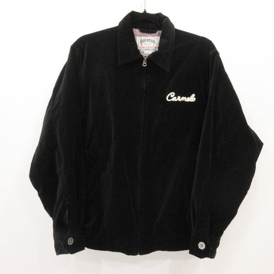 HOUSTON | ヒューストン COTTON VELVETEEN HARRINGTON JACKET スーベニアジャケット 51510 ブラック サイズ：M【姫路東店】