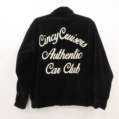 HOUSTON | ヒューストン COTTON VELVETEEN HARRINGTON JACKET スーベニアジャケット 51510 ブラック サイズ：M【姫路東店】
