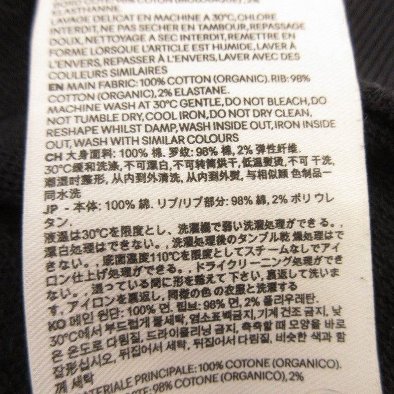 AMI | アミ SMALL ADC SWEATSHIRT スウェット BFUSW001.730 ブラック サイズ：M【姫路東店】
