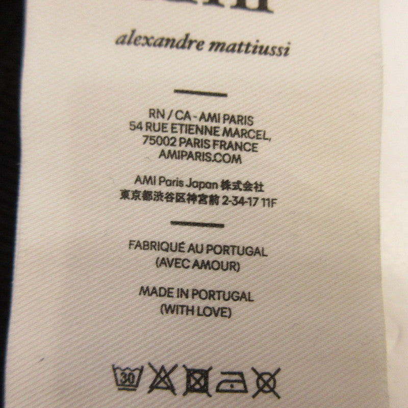 AMI | アミ SMALL ADC SWEATSHIRT スウェット BFUSW001.730 ブラック サイズ：M【姫路東店】