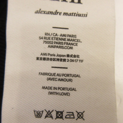 AMI | アミ SMALL ADC SWEATSHIRT スウェット BFUSW001.730 ブラック サイズ：M【姫路東店】