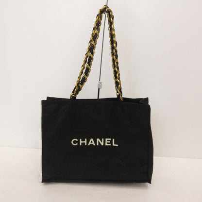 CHANEL | シャネル CCチェーン トートナイロン トートバッグ ブラック【姫路東店】