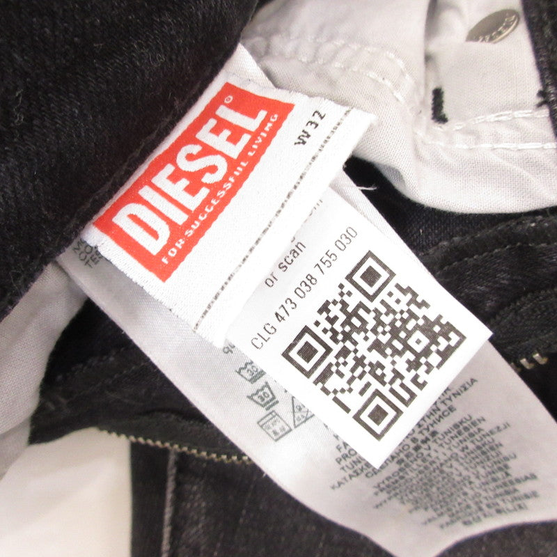 DIESEL | ディーゼル 2019 D-STRUKT-R デニムパンツ A12026 ブラック サイズ：32【姫路東店】