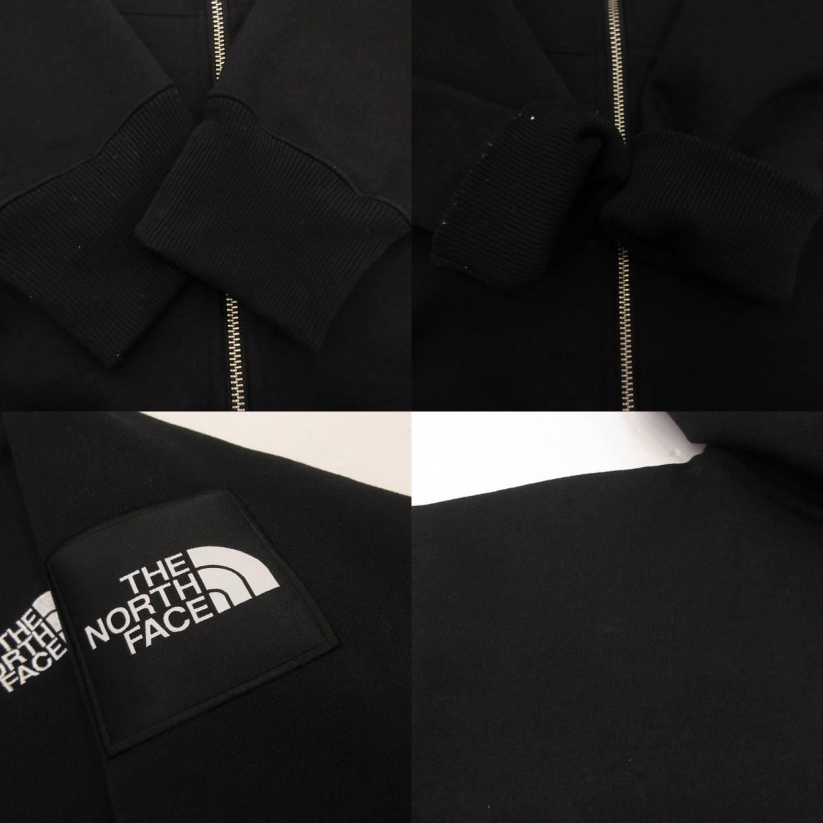 THE NORTH FACE | ザ・ノースフェイス SQUARE LOGO FULL ZIP パーカー NT62349 ブラック サイズ：L【姫路東店】