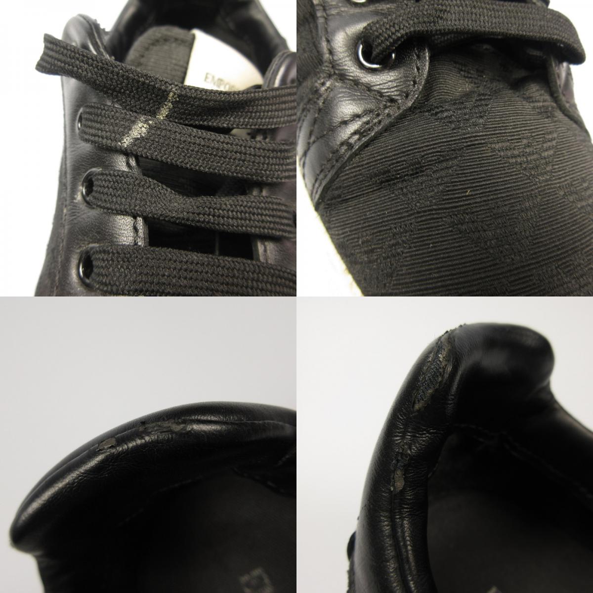 Emporio Armani | エンポリオ・アルマーニ スニーカー X4X316XM741 ブラック【姫路東店】