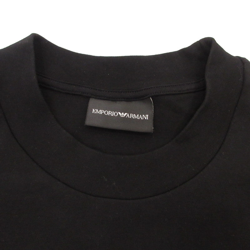 Emporio Armani | エンポリオ・アルマーニ ダブルジャージー スウェット EM003098 ブラック サイズ：L【姫路東店】