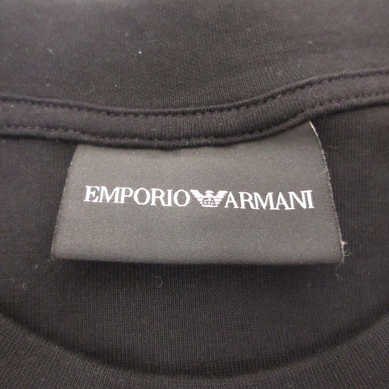 Emporio Armani | エンポリオ・アルマーニ ダブルジャージー スウェット EM003098 ブラック サイズ：L【姫路東店】