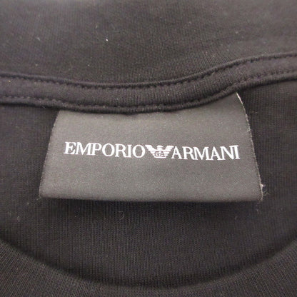 Emporio Armani | エンポリオ・アルマーニ ダブルジャージー スウェット EM003098 ブラック サイズ：L【姫路東店】