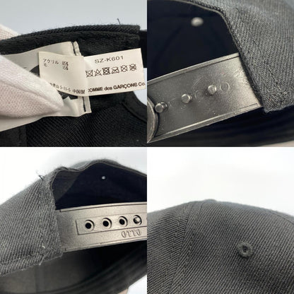 COMME des GARCONS | コムデギャルソン キャップ SZ-K601 ベースボールキャップ ブラック【姫路東店】