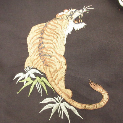 TAILOR TOYO(東洋エンタープライズ) | テイラートウヨウテイラートーヨー SOUVENIR JACKET AGED MODEL JAPAN MAP スーベニアジャケット GL15848AK /GOLD/ONLY ARK ブラック サイズ：L【姫路東店】