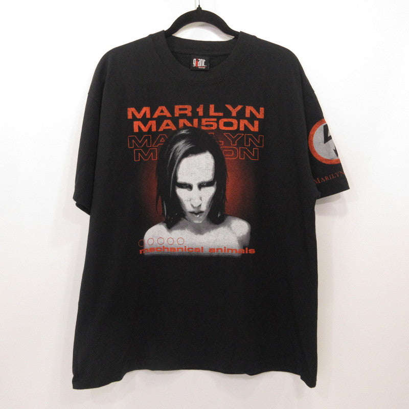 MARILYN MANSON MECHANICAL ANIMAL 半袖Ｔシャツ TSGV100MMA ブラック サイズ：M【姫路東店】