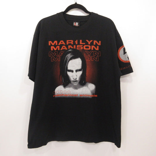 MARILYN MANSON MECHANICAL ANIMAL 半袖Ｔシャツ TSGV100MMA ブラック サイズ：M【姫路東店】