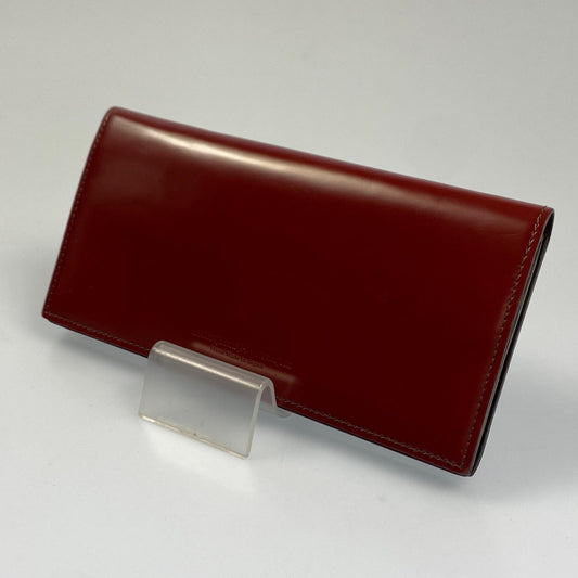 CORDOVAN LONG WALLET2 長財布 ボルドー/バーガンディー【姫路東店】