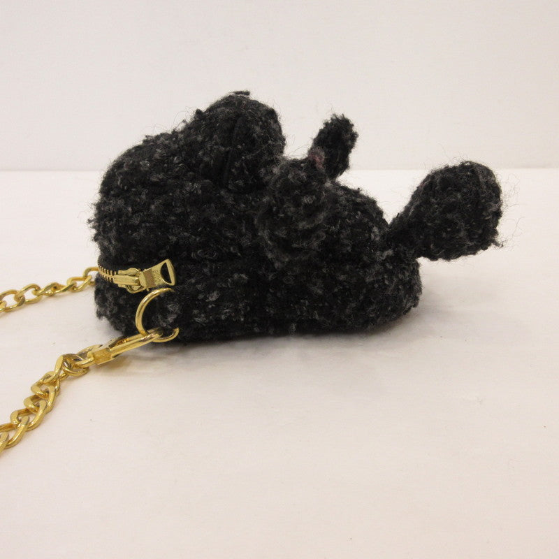 A BATHING APE | アベイシングエイプ BABY MILO TWEED MINI SHOULDER BAG ショルダーバッグ ブラック【姫路東店】