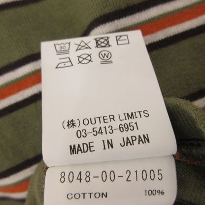Nigel Cabourn | ナイジェルケーボン 9.5oz BORDER H/S T-SH 半袖Ｔシャツ 8048-00-21005 サイズ：48【姫路東店】