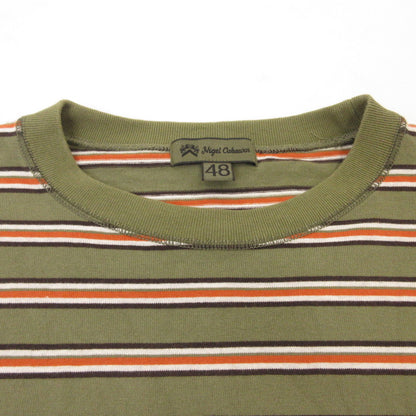 Nigel Cabourn | ナイジェルケーボン 9.5oz BORDER H/S T-SH 半袖Ｔシャツ 8048-00-21005 サイズ：48【姫路東店】