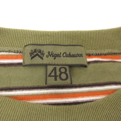 Nigel Cabourn | ナイジェルケーボン 9.5oz BORDER H/S T-SH 半袖Ｔシャツ 8048-00-21005 サイズ：48【姫路東店】