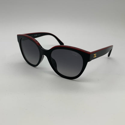 CHANEL | シャネル Butterfly Shape サングラス 5414-A ｻｲｽﾞ:54□20 ブラック【姫路東店】