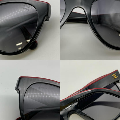 CHANEL | シャネル Butterfly Shape サングラス 5414-A ｻｲｽﾞ:54□20 ブラック【姫路東店】