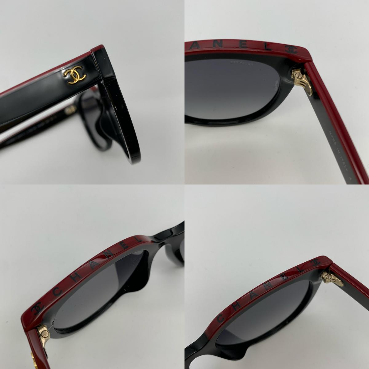 CHANEL | シャネル Butterfly Shape サングラス 5414-A ｻｲｽﾞ:54□20 ブラック【姫路東店】