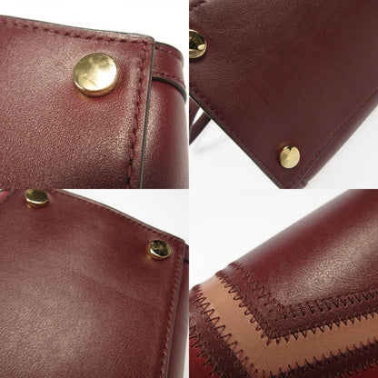 Michael Kors | マイケルコース Whitney Large Tri-Color Leather Satchel その他バッグ 30F8GWHS3Y ボルドー/バーガンディー【姫路東店】
