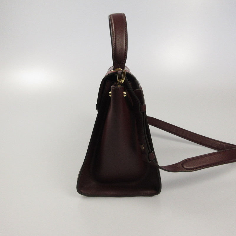 Michael Kors | マイケルコース Whitney Large Tri-Color Leather Satchel その他バッグ 30F8GWHS3Y ボルドー/バーガンディー【姫路東店】