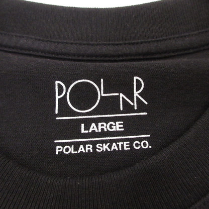 POLAR SKATE CO. | ポーラースケートカンパニー STROKE LOGO T-SHIRTS 半袖Ｔシャツ ブラック サイズ：L【姫路東店】