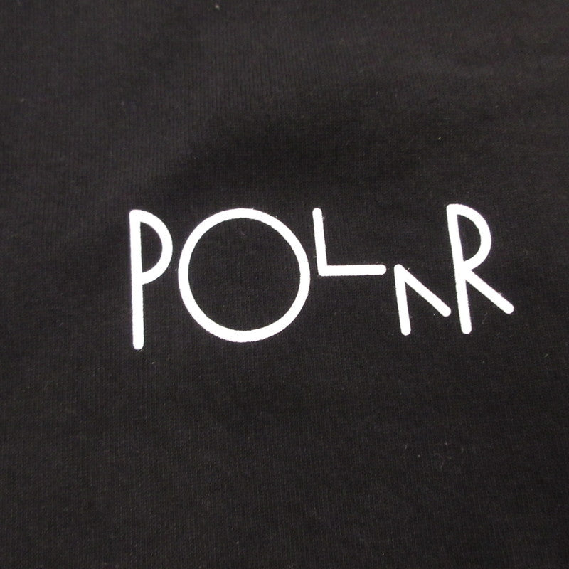 POLAR SKATE CO. | ポーラースケートカンパニー STROKE LOGO T-SHIRTS 半袖Ｔシャツ ブラック サイズ：L【姫路東店】