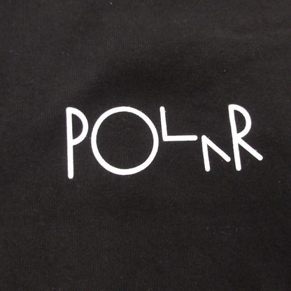 POLAR SKATE CO. | ポーラースケートカンパニー STROKE LOGO T-SHIRTS 半袖Ｔシャツ ブラック サイズ：L【姫路東店】