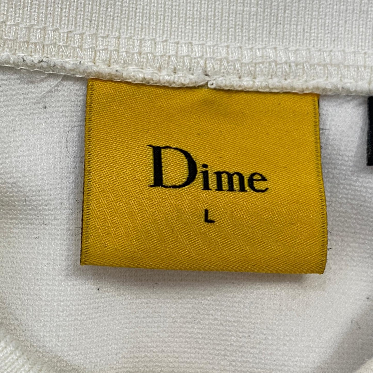 DIME | ダイム CERAMIC POLO SHIRT ポロシャツ アイボリー サイズ：L【姫路東店】