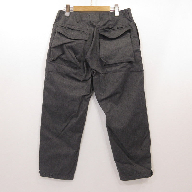 SASSAFRAS | ササフラス Digs Crew Pants 4/5 カーゴパンツ グレー サイズ：M【姫路東店】