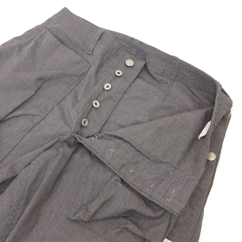 SASSAFRAS | ササフラス Digs Crew Pants 4/5 カーゴパンツ グレー サイズ：M【姫路東店】