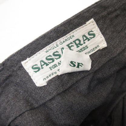 SASSAFRAS | ササフラス Digs Crew Pants 4/5 カーゴパンツ グレー サイズ：M【姫路東店】