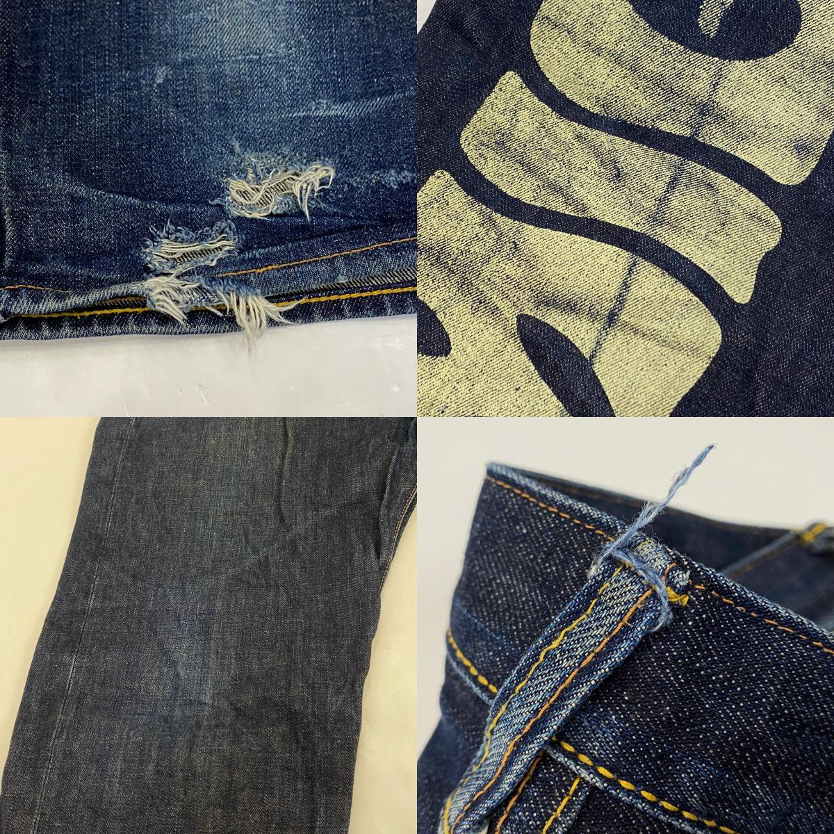 EVISU | エヴィス MIGHTY EVISU デニムパンツ W:34 ネイビー【姫路東店】
