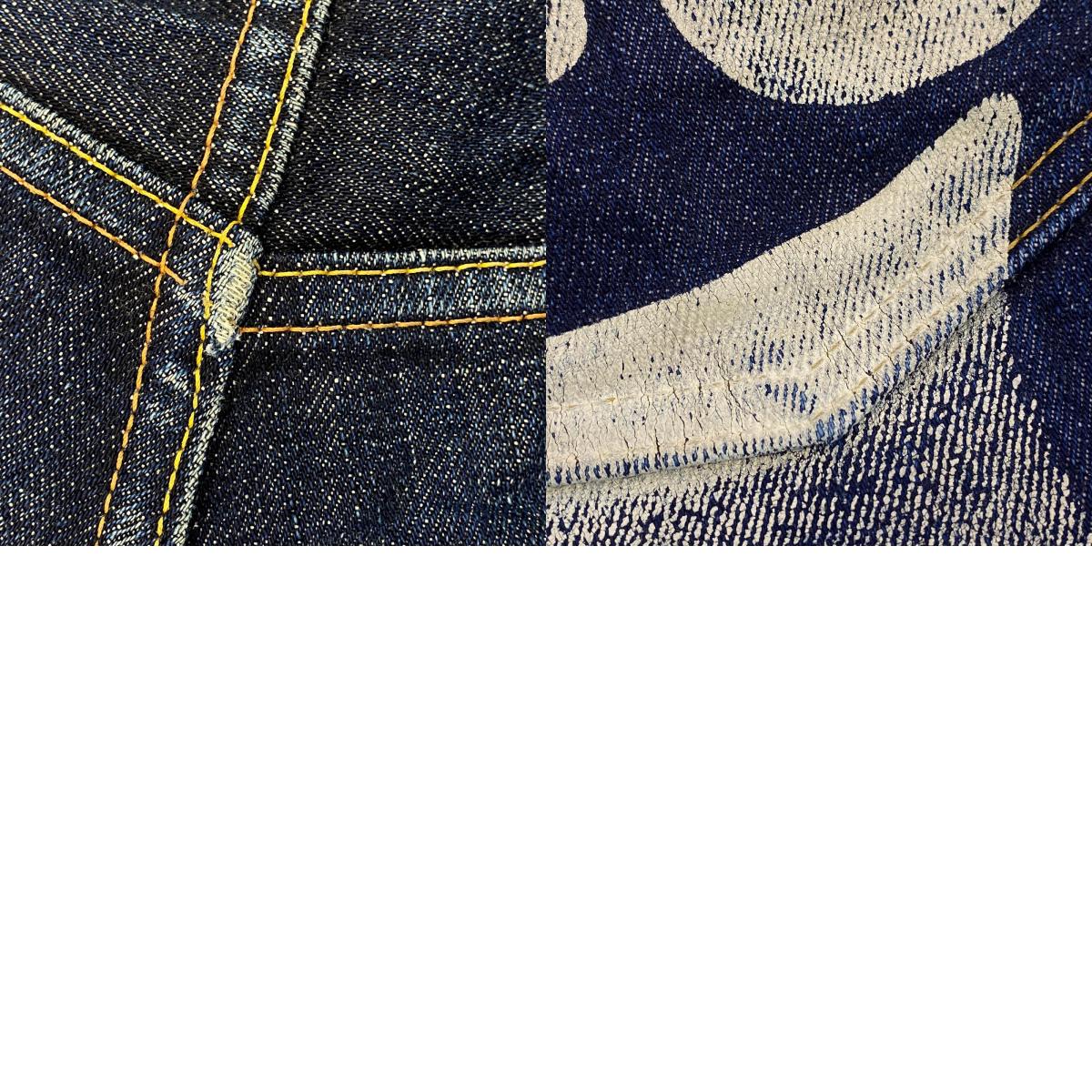 EVISU | エヴィス MIGHTY EVISU デニムパンツ W:34 ネイビー【姫路東店】