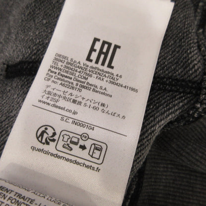DIESEL | ディーゼル S-GINN-HOOD-ZIP-L1 パーカー A10434 グレー サイズ：XXL【姫路東店】