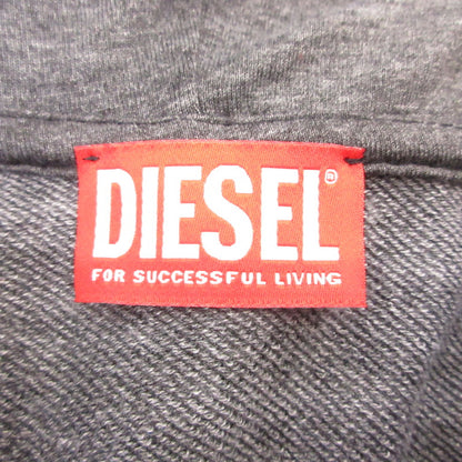 DIESEL | ディーゼル S-GINN-HOOD-ZIP-L1 パーカー A10434 グレー サイズ：XXL【姫路東店】