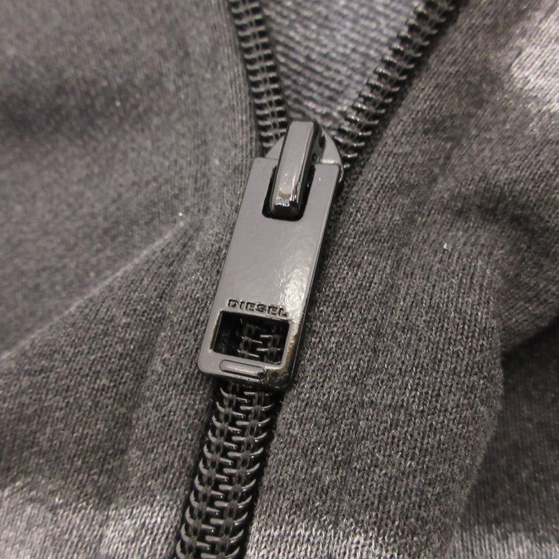 DIESEL | ディーゼル S-GINN-HOOD-ZIP-L1 パーカー A10434 グレー サイズ：XXL【姫路東店】