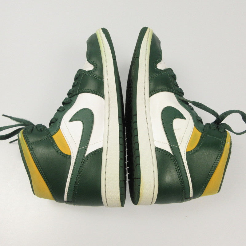 NIKE | ナイキ AIR JORDAN 1 MID SEATTLE SUPERSONICS スニーカー 554724-371 グリーン 25cm【姫路東店】