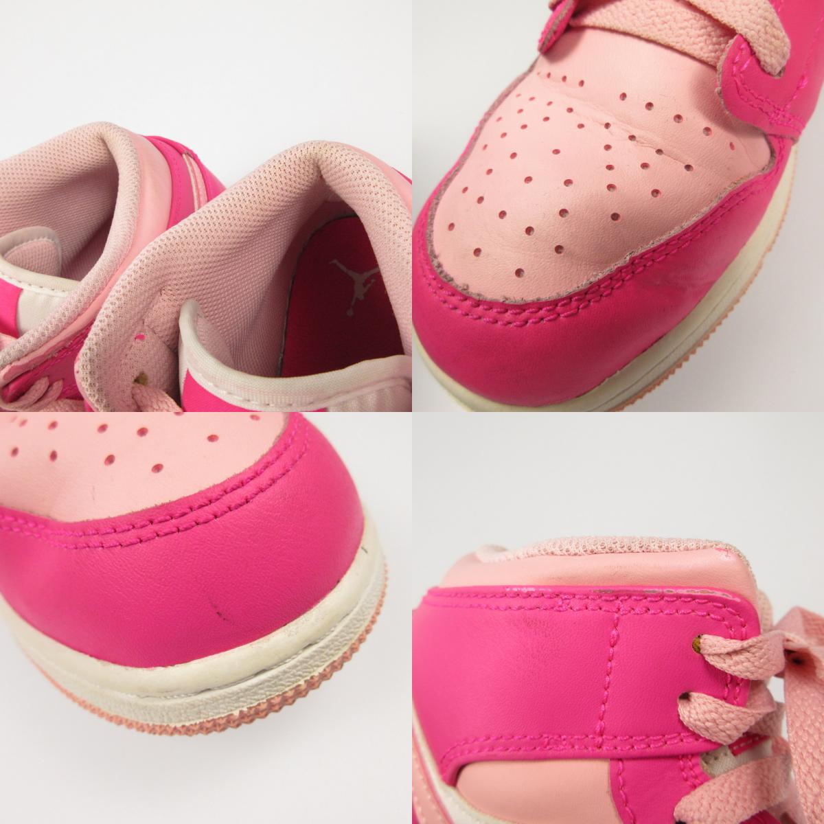 NIKE | ナイキ GS AIR JORDAN 1 MID MEDIUM SOFT PINK スニーカー FD8780-116 ピンク 24.5cm【姫路東店】