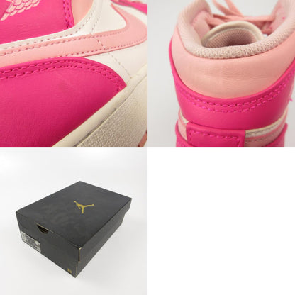 NIKE | ナイキ GS AIR JORDAN 1 MID MEDIUM SOFT PINK スニーカー FD8780-116 ピンク 24.5cm【姫路東店】