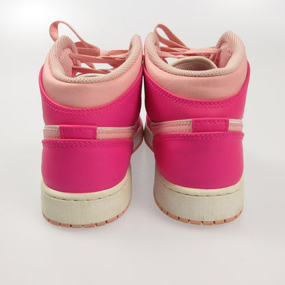 NIKE | ナイキ GS AIR JORDAN 1 MID MEDIUM SOFT PINK スニーカー FD8780-116 ピンク 24.5cm【姫路東店】