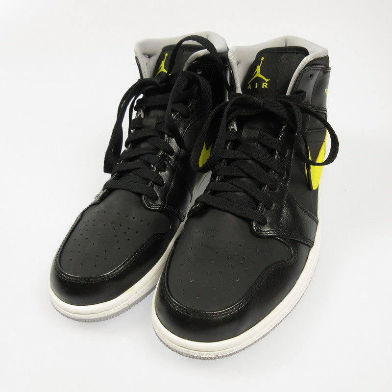 NIKE | ナイキ Air Jordan 1 Mid スニーカー 554724-070 2014A/W サイズ:28.0cm ブラック 28cm【姫路東店】