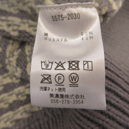 L.L.Bean | エルエルビーン Wayne Sweater Bird's Eye セーター 5575-2030 グレー サイズ：M【姫路東店】