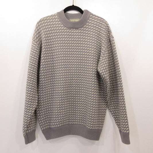 L.L.Bean | エルエルビーン Wayne Sweater Bird's Eye セーター 5575-2030 グレー サイズ：M【姫路東店】