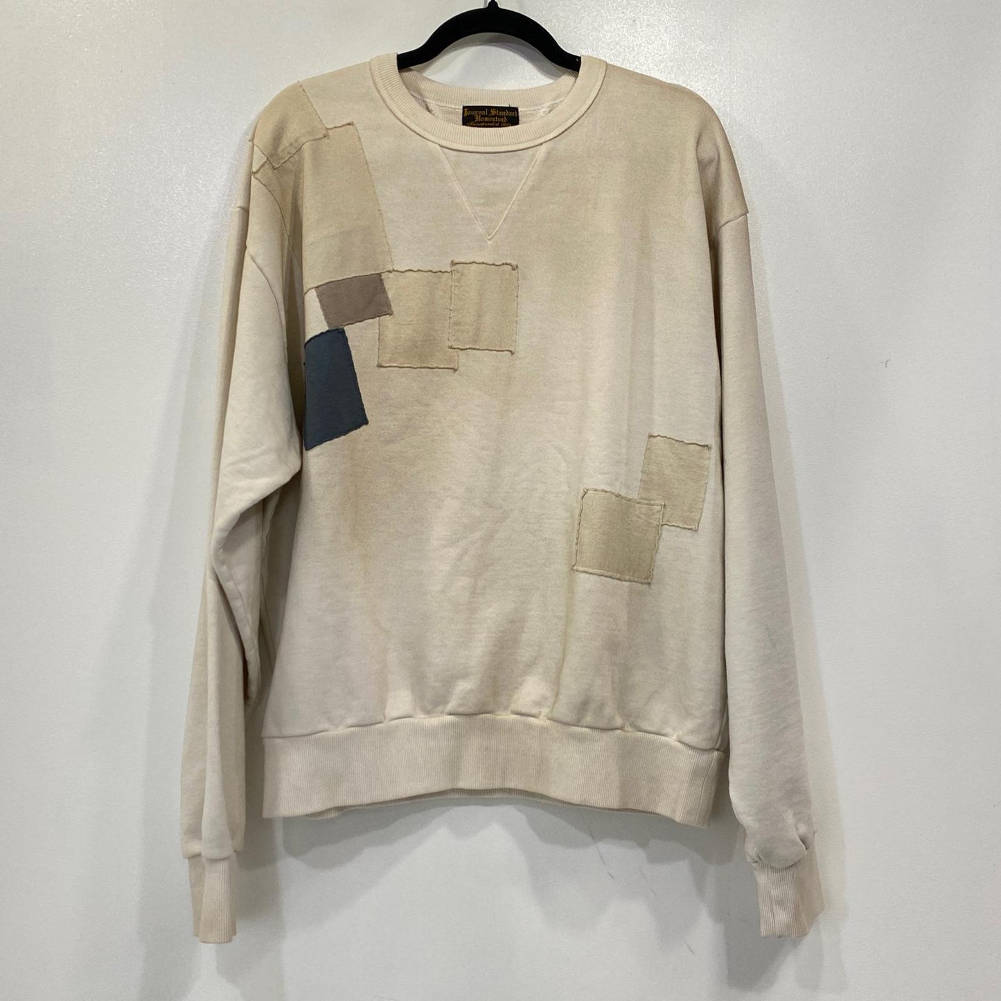 JOURNAL STANDARD | ジャーナルスタンダード パッチ フェード スウェット スウェット 26-070-470-6040-1-0 スウェットシャツ アイボリー サイズ：M【姫路東店】