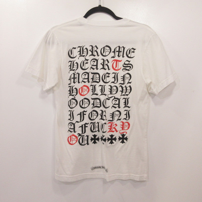 CHROME HEARTS | クロムハーツ Made In Hollywood T-shirt 半袖Ｔシャツ 国内正規タグ ホワイト サイズ：S【姫路東店】