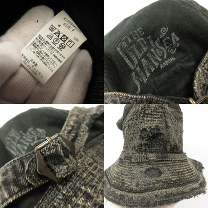 KAPITAL | キャピタル 老人と海HAT(クラッシュリメイク) ハット K2309XH525 ｻｲｽﾞ:F ブラック【姫路東店】