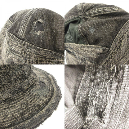 KAPITAL | キャピタル 老人と海HAT(クラッシュリメイク) ハット K2309XH525 ｻｲｽﾞ:F ブラック【姫路東店】