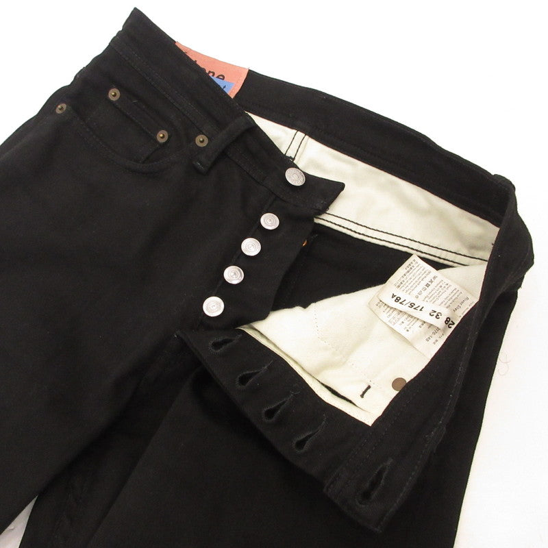 ACNE STUDIOS | アクネストゥディオズ RIVER デニムパンツ 30O176-148 国内正規タグ ブラック サイズ：28【姫路東店】